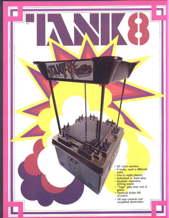 Tank 8 flyer: 1 Front